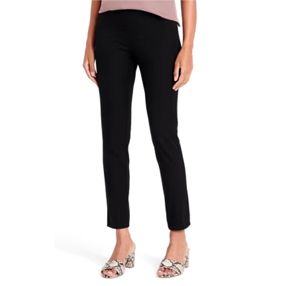 A New Day Black Stretch Cropped Ankle Pant